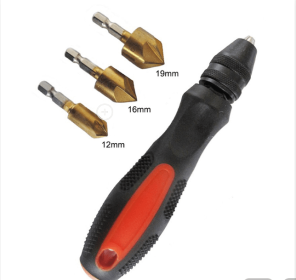 Reaming Drill Chuck Multi-purpose Tool Punching Manual Chamfering Knife