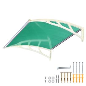100x100cm PC Hollow Sheet Awning/ABS bracket