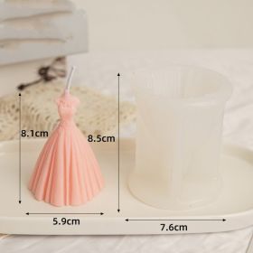 Aromatherapy Candle Diy Silicone Mold (Option: Thin style)