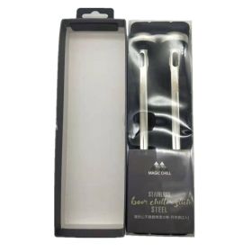 Stainless Steel Beer Cooling Rods Ice Wine Rod Beer Refrigeration Rod Single Quick-freezing Rod (Option: 2 Beer Bars Color Box Package-1PCS)