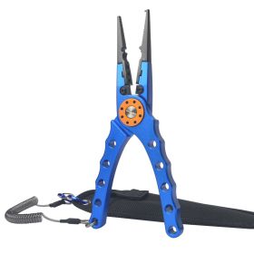 Aluminum Alloy Fishing Pliers (Color: Blue)