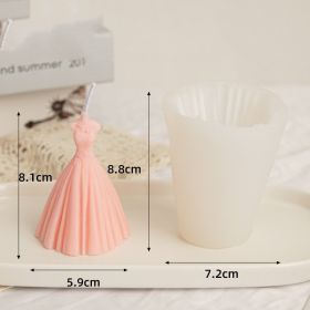 Aromatherapy Candle Diy Silicone Mold (Option: Thick style)