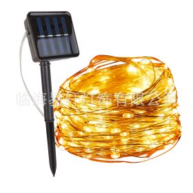 Holiday Wedding Party Garland Solar Garden Waterproof For Home Led Decor (Option: 30M300LED-Warm White)