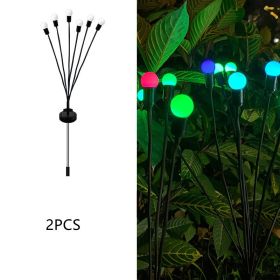 Simulation Firefly Solar Light Outdoor Garden Decoration Lawn Landscape Lamp Xmas Decor Solar LED Lights Outdoor Garden Lights (Option: 6solar-IPL-2PCS)