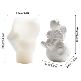 Astronaut Mermaid Diy Candle Mould (Option: Astronaut)